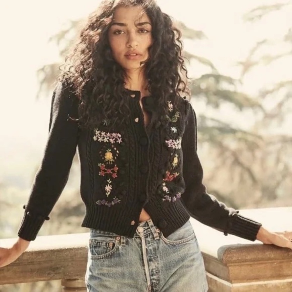 DOEN Forget Me Not Cardigan